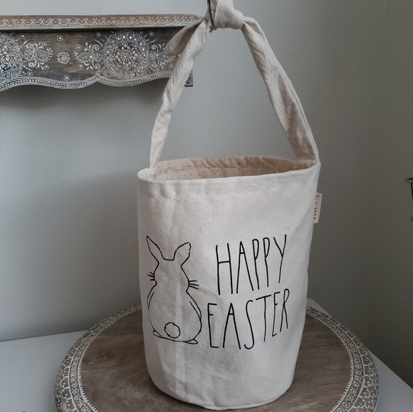 Rae Dunn Other - New Rae Dunn Happy Easter Canvas bag